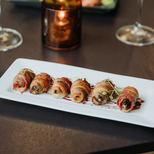 BACON WRAPPED DATES